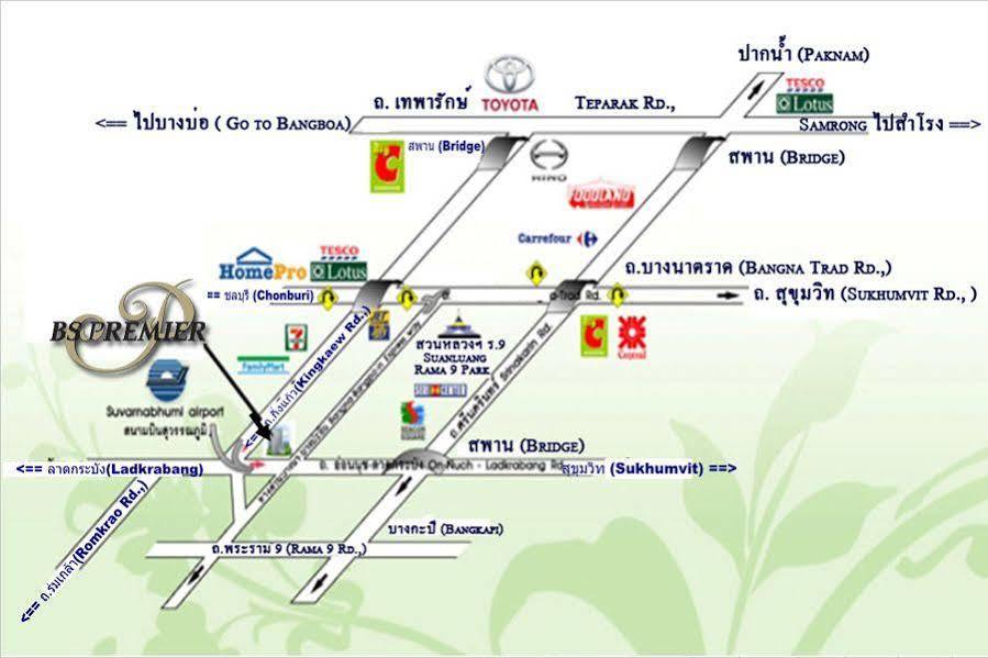 Bs Premier Airport Hotel Bangkok Eksteriør bilde